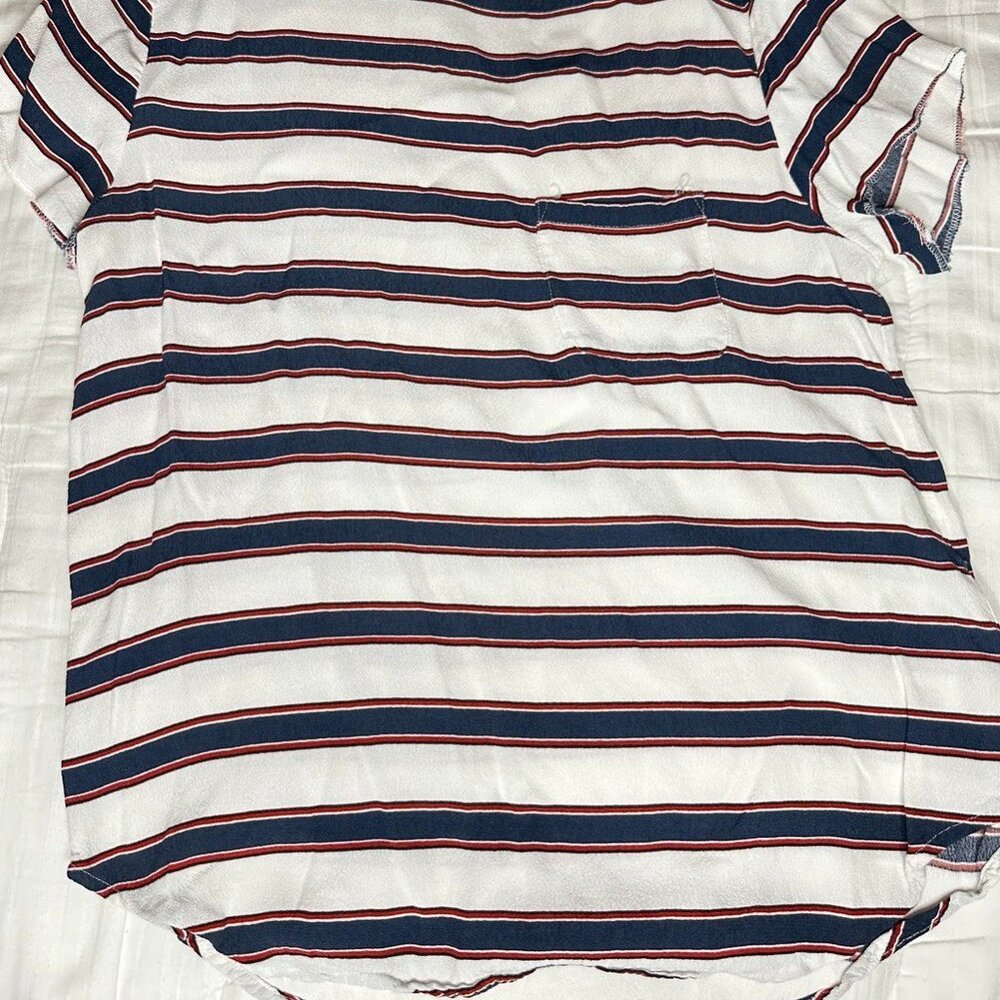 H&M Dress Stripped Dress Shirt